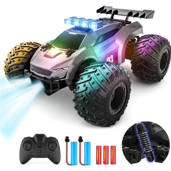 Remote Control Car - 20km/h 1:18 High Speed RC Cars Offroad with RBC &Headlights - Picture 1 of 7